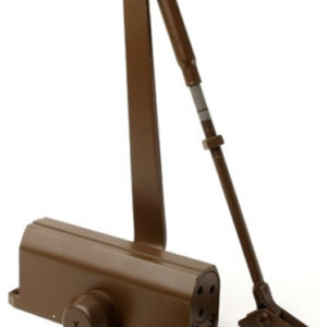 Доводчик дверний Dorma TS 77 EN 2 з ліктьовою тягою Brown