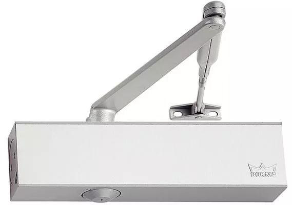 Доводчик дверний Dorma TS 72 EN 2/3/4 з ліктьовою тягою White