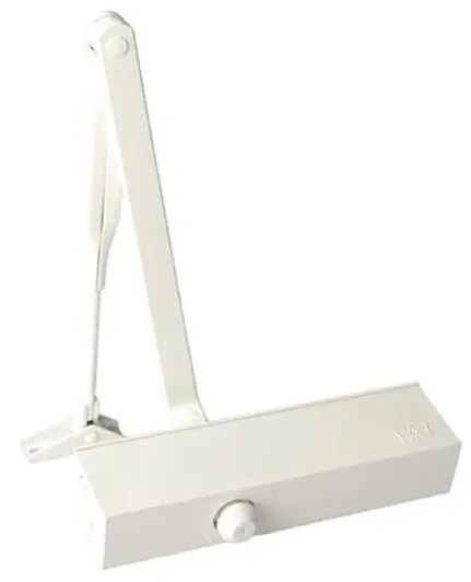 Доводчик дверний Dorma TS 72 EN 2/3/4 ліктьова тяга з фіксацією White