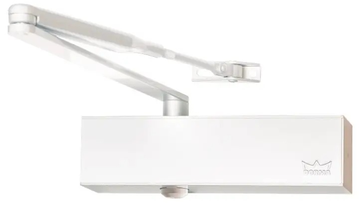 Доводчик дверний Dorma TS 83 ЕN 3/4/5/6 з ліктьовою тягою White