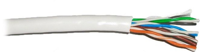 Кабель вита пара DCG UTP CAT5E 4P 0,50мм CCA PVC W (158679)