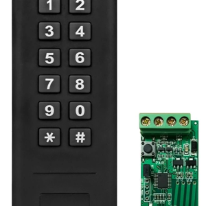 Клавіатура кодова TriniX TRK-1100MWR Mifare, бездротова Black (71-00017)