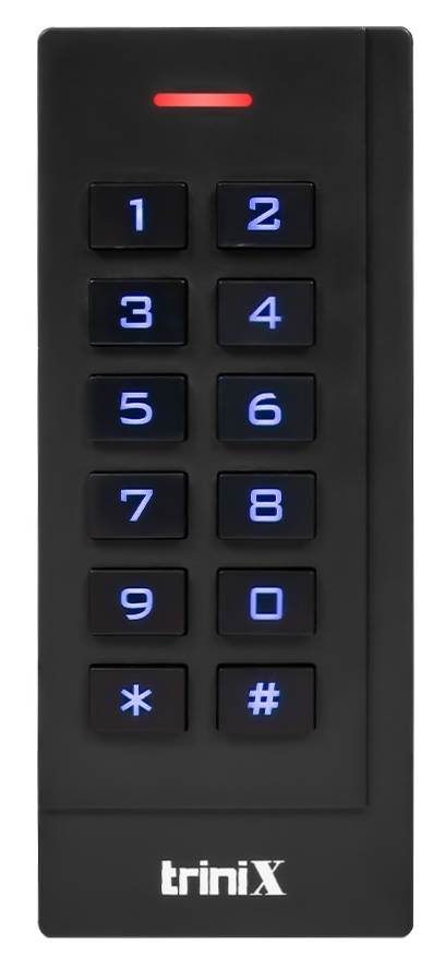 Клавіатура кодова TriniX TRK-1103MI(WF) Mifare, WiFi Black (71-00007)
