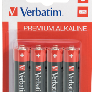 Батарейки лужні Verbatim AA (1,5V 8 шт) (49503)