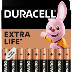 Батарейки Duracell AAA MN2400 LR03 (1,5V 18 шт) (5000394107557 / 81546741)