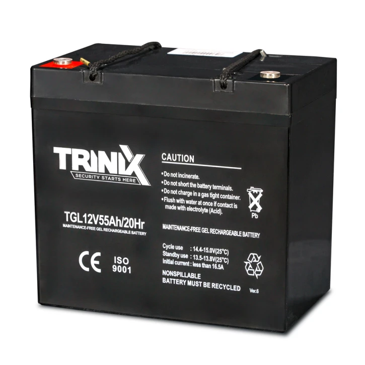 Акумуляторна батарея Trinix TGL 12V55Ah гелева