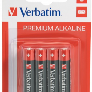 Батарейки лужні Verbatim AAA (1,5V 8 шт) (49502)