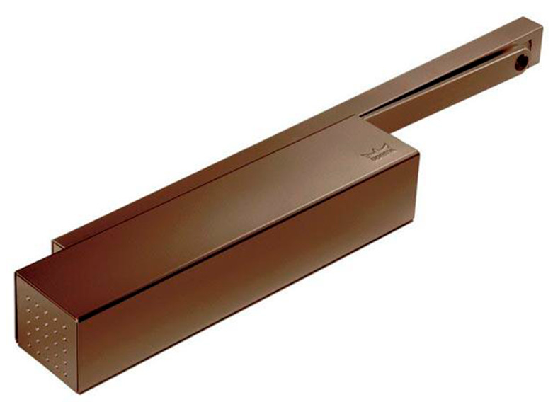 Доводчик дверний Dorma TS 91 EN 3 з ковзною тягою Brown