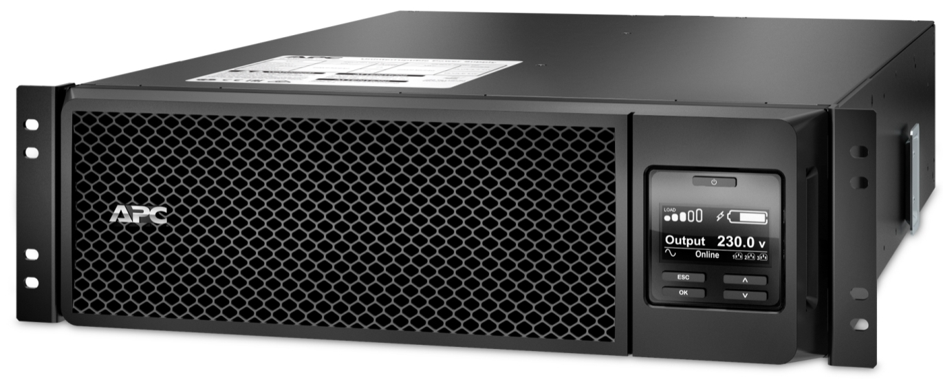 ДБЖ APC SMART-UPS ON-LINE 5000VA, AVR, 6xIEC C13 + 4хC19 (SRT5KRMXLI)
