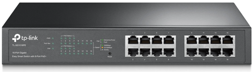 Комутатор TP-Link TL-SG1016PE V5