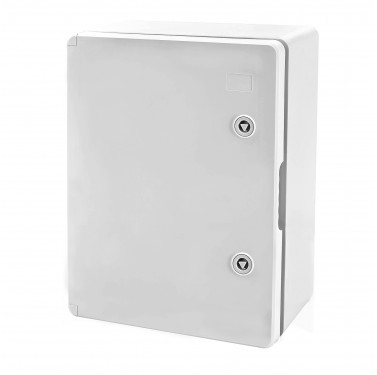 Шафа удароміцна Adal Pano 500х350х190 з ABS-пластику IP65 White (MD9005)