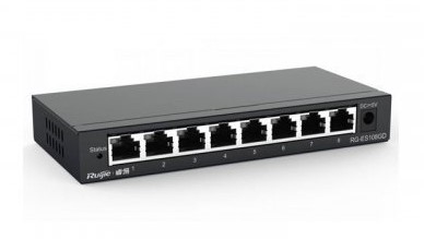 Комутатор Ruijie Reyee RG-ES108GD 8-портовий гігабітний Ruijie 17839
