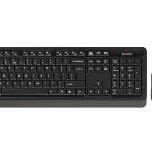 Комплект бездротовий клавіатура + миша A4Tech FG1012S Black