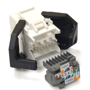 Модуль Corning Keystone UTP RJ45 кат. 5e безінструментальний White (FQ100020723)