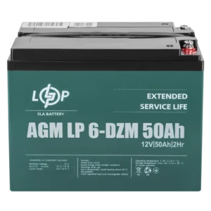 Тяговий свинцево-кислотний акумулятор Logic Power 6-DZM-50 Ah (10063)