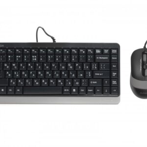 Комплект дротовий клавіатура + миша A4Tech F1110 USB Grey