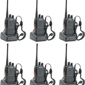 Портативна рація Baofeng BF-888S Six Pack Black