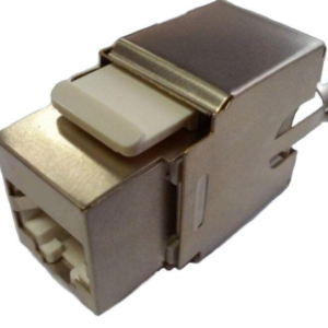 Модуль E-server Keystone RJ-45 кат.6 STP безінструментальний White (WT-2014B-CAT6)