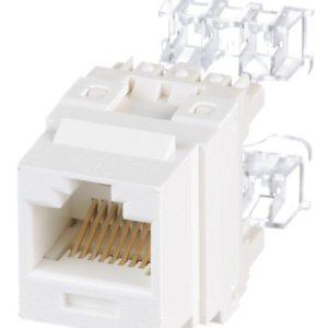 Модуль Panduit Keystone RJ45, кат. 6, UTP, NetKey White (NK688MAW)