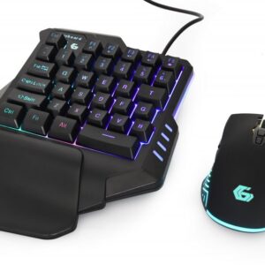Комплект дротовий клавіатура + миша Gembird GGS-IVAR-TWIN Black