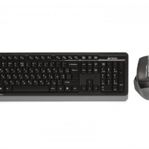Комплект бездротовий клавіатура + миша A4Tech FG1035 Grey