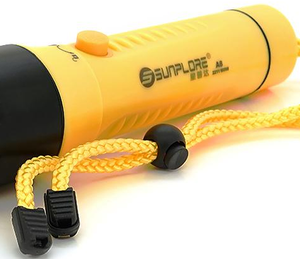 Ліхтар для дайвінгу Voltronic A8 3 режими, IP68, 6000-7000K, СЗУ Yellow