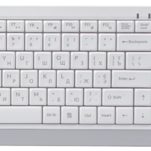 Комплект бездротовий клавіатура + миша A4Tech FG1112S White