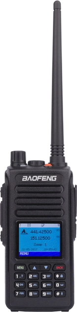 Портативна рація Baofeng DM-1702 GPS Black