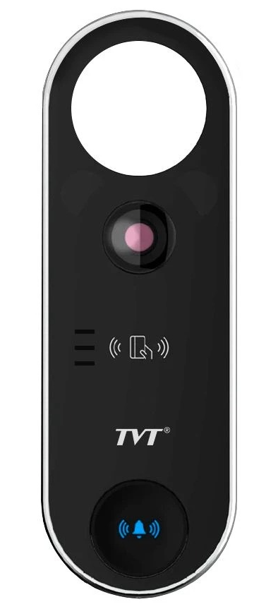 Відеодзвінок TVT TD-E3110-IC/PE/WF з WiFi, детекцією облич та зчитувачем Mifare (82-00401)