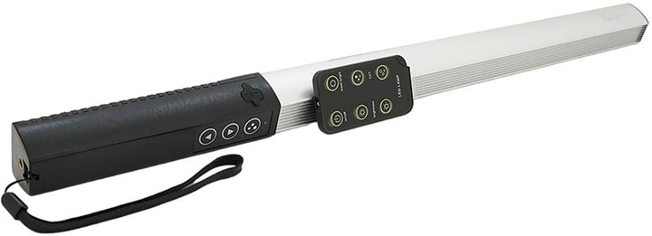 Лампа Voltronic LUXCEO Q508A 10 W, 6 режимів, ІР44, 2600 мАг, USB, 6000K Black (UY-Q508S)