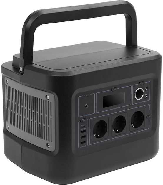 Зарядна станція PowerPlant 1036.8Wh, 288000mAh, 1000W Black (PB930524)