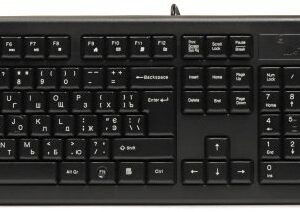Комплект дротовий клавіатура + миша A4Tech KR-8520D Black