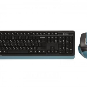 Комплект бездротовий клавіатура + миша A4Tech FG1035 Navy Blue