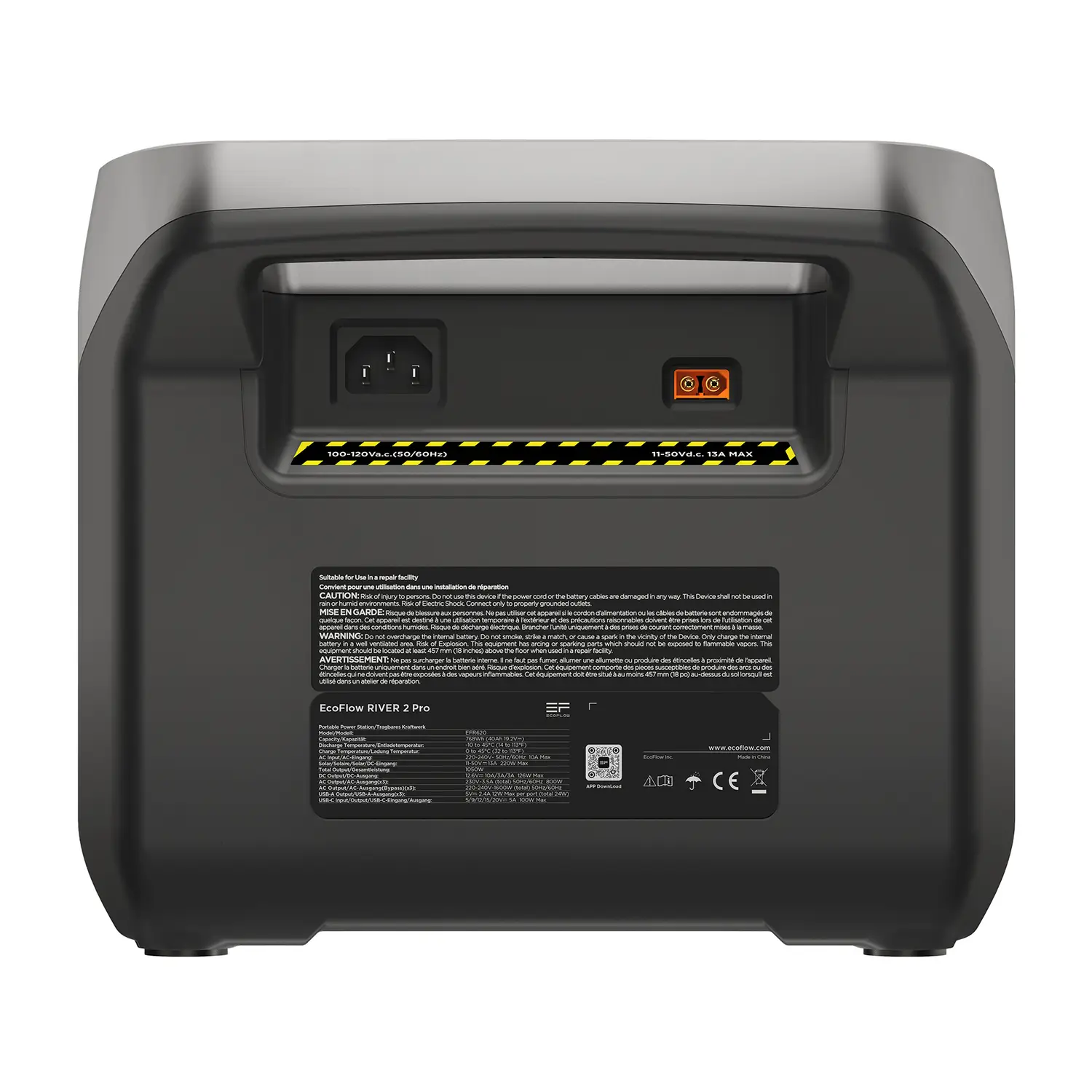 Зарядна станція EcoFlow RIVER 2 Pro (768 Вт·год) - Зображення 3
