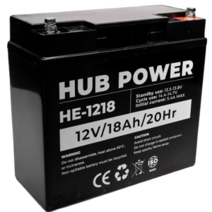 Акумулятор Hub Power HE-1218 12В 18 Аг