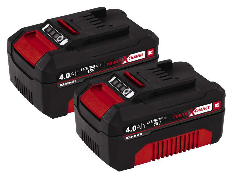 Комплект акумуляторів Einhell PXC PLUS Twinpack 2 x 18V 4 Ah (4511489)