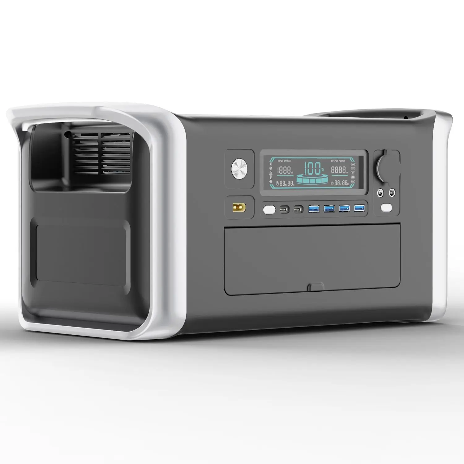 Зарядна станція APower 1000 (UltraCharging, LiFePO4, 320000 mAh, 1024 Wh/1800W) - Зображення 4