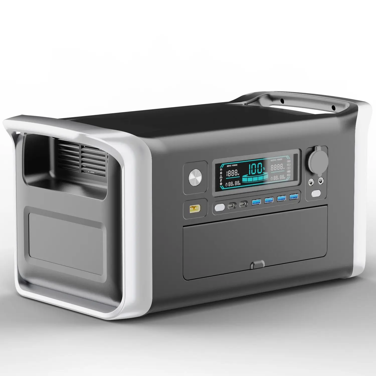 Зарядна станція APower 1000 (UltraCharging, LiFePO4, 320000 mAh, 1024 Wh/1800W)