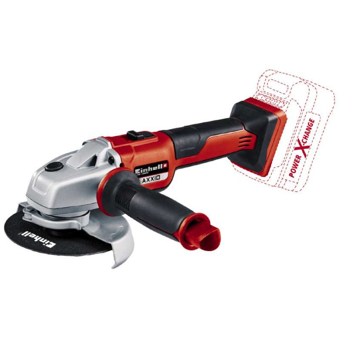 Кутова шліфувальна машина (болгарка) Einhell AXXIO 18/125 Red (4431140)