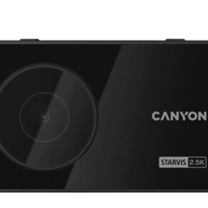 Відеореєстратор автомобільний Canyon DVR25GPS WQHD 2.5K 1440p GPS Wi-Fi Black (CND-DVR25GPS)