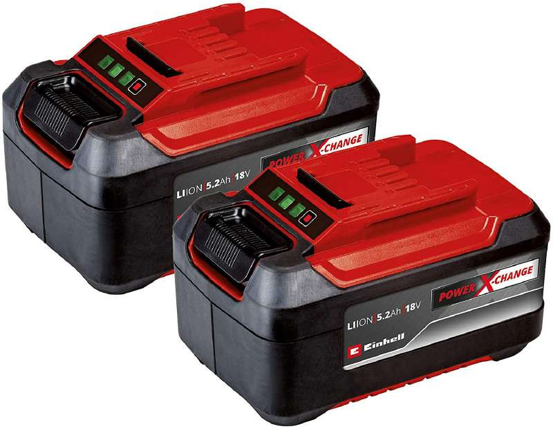 Комплект акумуляторів Einhell PXC PLUS Twinpack 2 x 18V 5,2 Ah (4511526)