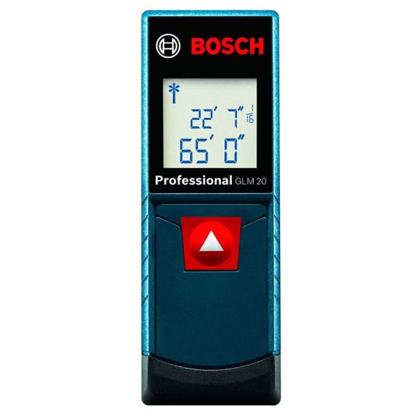 Лазерний далекомір Bosch GLM 20 Professional (0.601.072.E00)