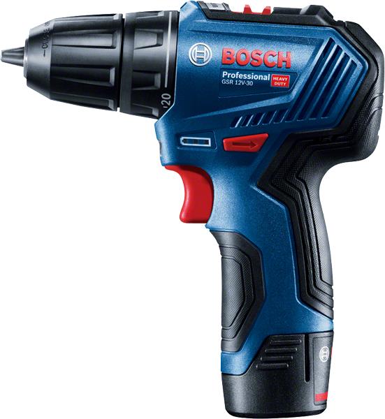 Акумуляторний дриль/шурупокрут Bosch GSR 12V-30 Blue (0.601.9G9.001)