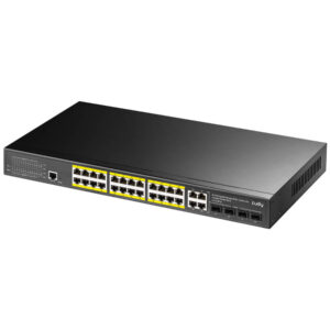 Комутатор Cudy GS2028PS4-300W L2 Black (73-00540)
