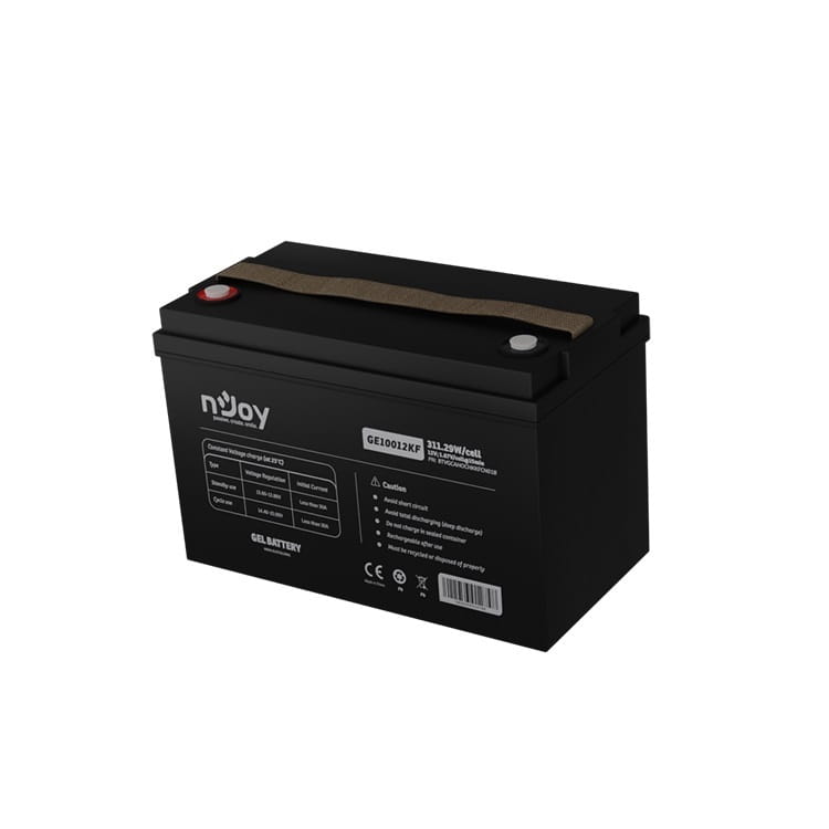 Акумуляторна батарея Njoy GE10012KF 12V 100AH (BTVGCAHOCHKKFCN01B) GEL - Зображення 2