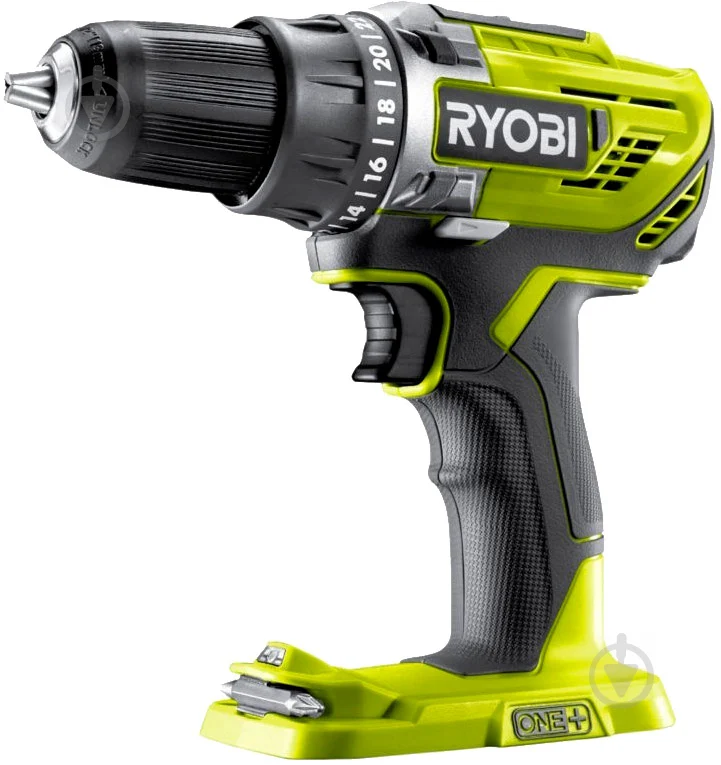 Акумуляторний дриль/шурупокрут Ryobi ONE+ R18DD3-0 Black (5133002889)