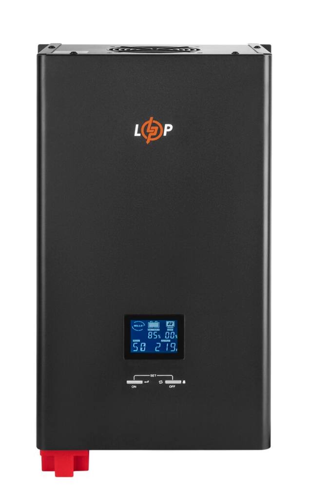 ДБЖ з правильною синусоїдою LogicPower 24V LPE-W-PSW-3600VA+ (2500Вт) 1-50A Black (19410)