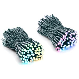 Гірлянда Smart LED Twinkly Pro Strings RGB 250, подвійна лінія, AWG22, IP65, зелений (TWP-S-CA-2X125STP-G) Twinkly 16594