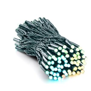 Гірлянда Smart LED Twinkly Pro Strings RGB 250, одинарна лінія, AWG22, IP65, зелений (TWP-S-CA-1X250STP-G) Twinkly 16590