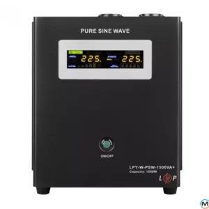 ДБЖ з правильною синусоїдою 24V LPY-W-PSW-1500VA+(1050Вт)10A/15A